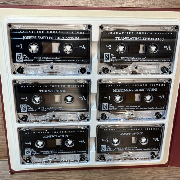 LDS Mormon Dramatized Church History Cassette Tapes Set Vol 1 Living Scriptures - Picture 6 of 9